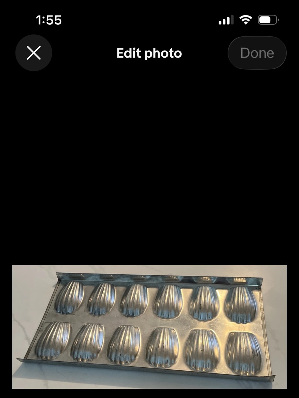 Vintage 12-Cavity Madeleine Pan